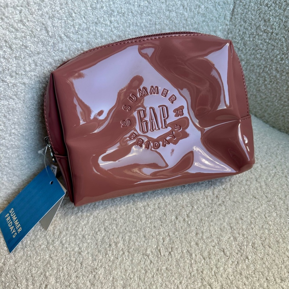 Summer Fridays X GAP Pink Cosmetic Bag